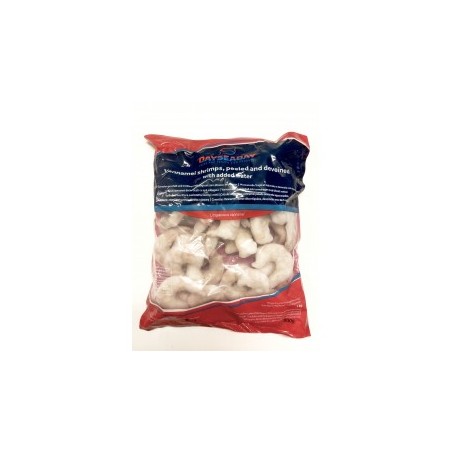 Crevetten 8/12 geschält 1Kg